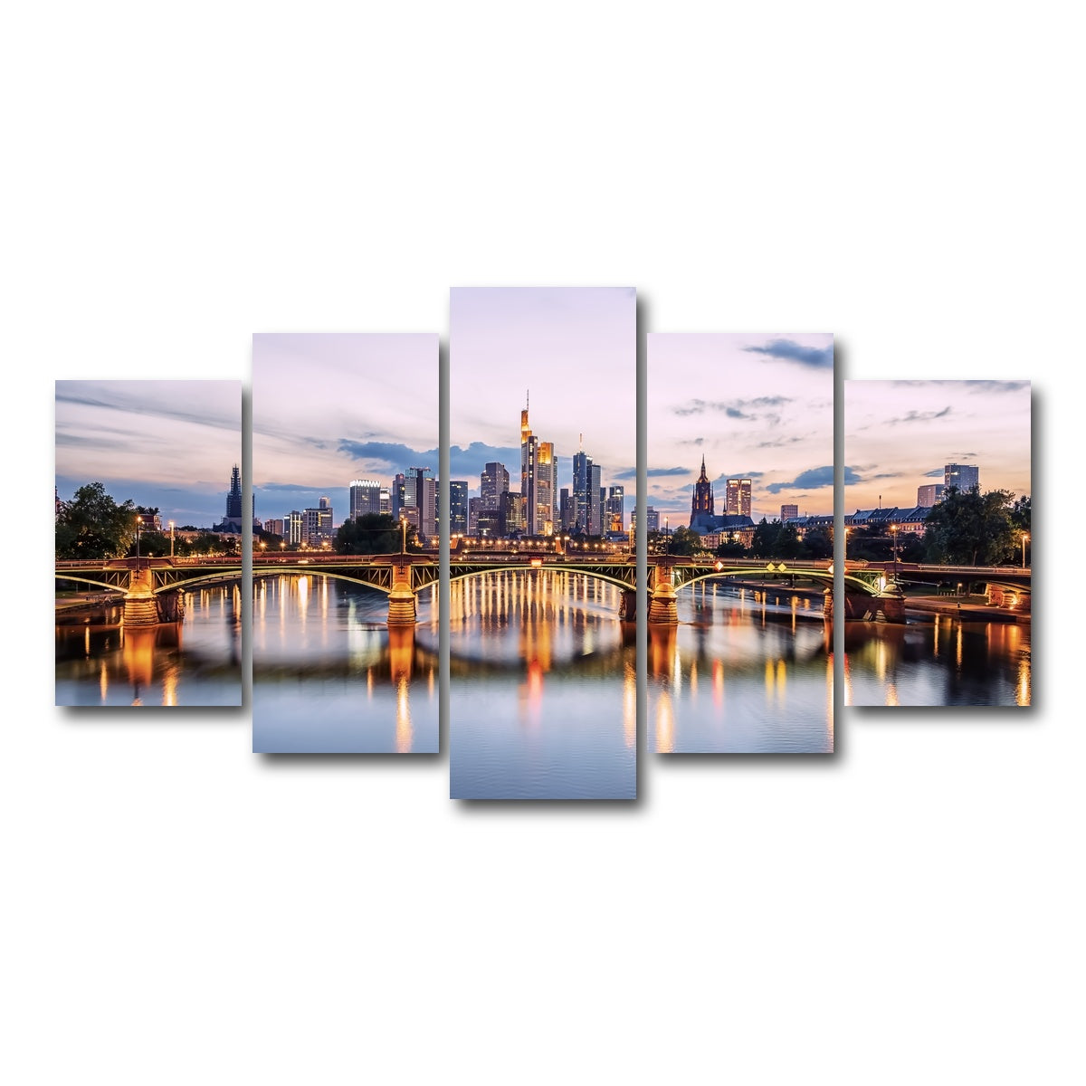 AUTO-MOCKUP WHITE | Frankfurt | 5 Piece | Gallery Wrap Canvas | group=5_normal