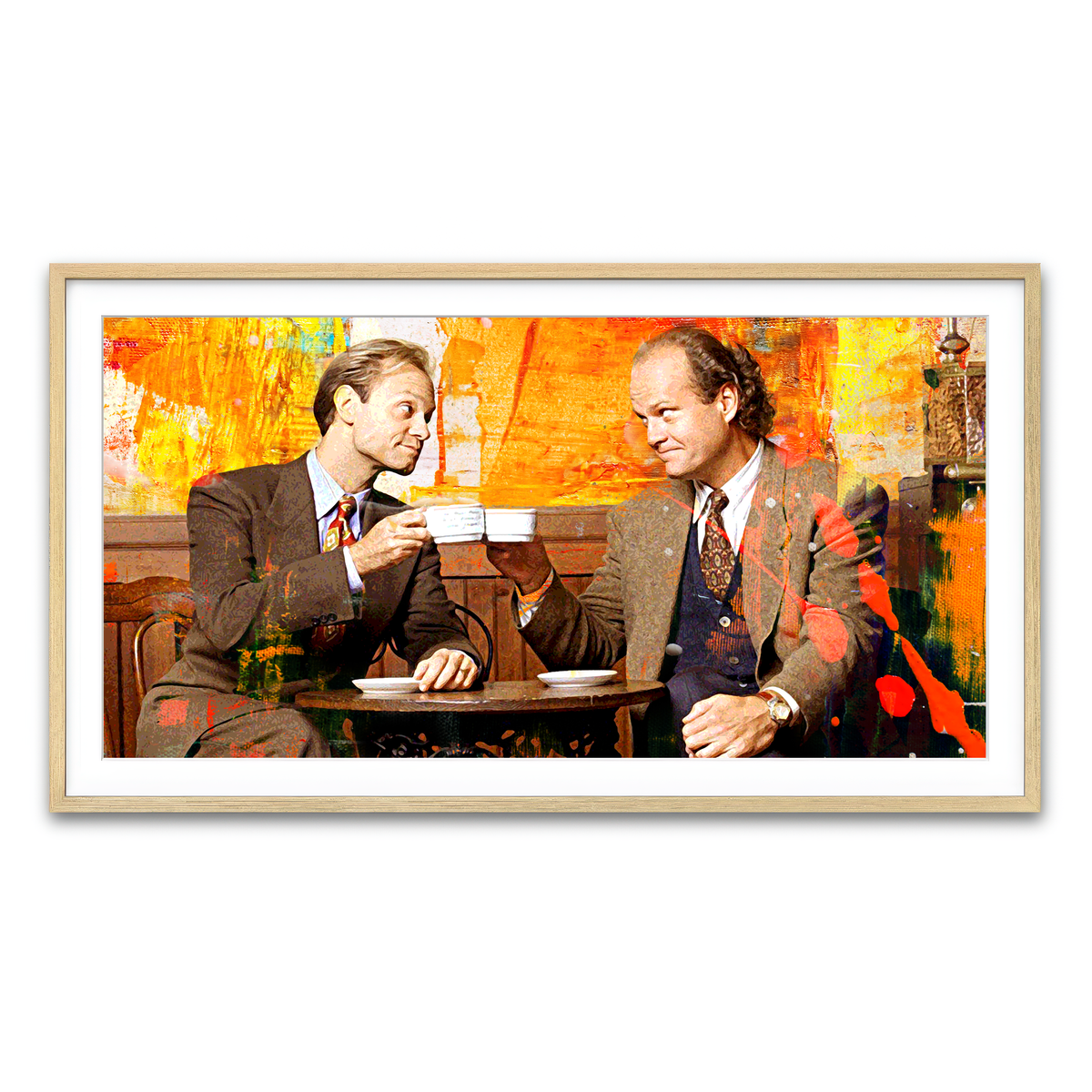 Framed Print 2x1 Natural