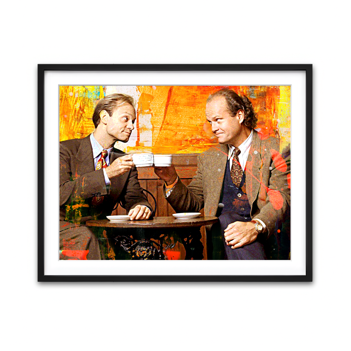 Framed Print 4x3 Black