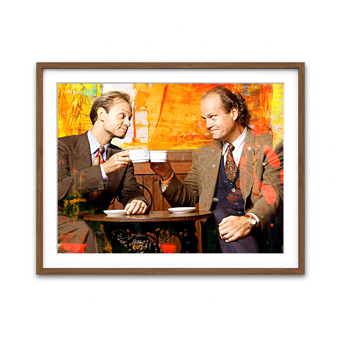 Framed Print 4x3 Walnut