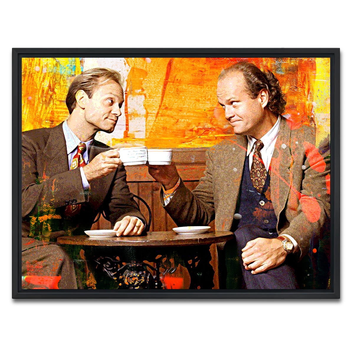 AUTO-MOCKUP WHITE | Frasier | 1 Piece | Black Framed Canvas | group=4x3