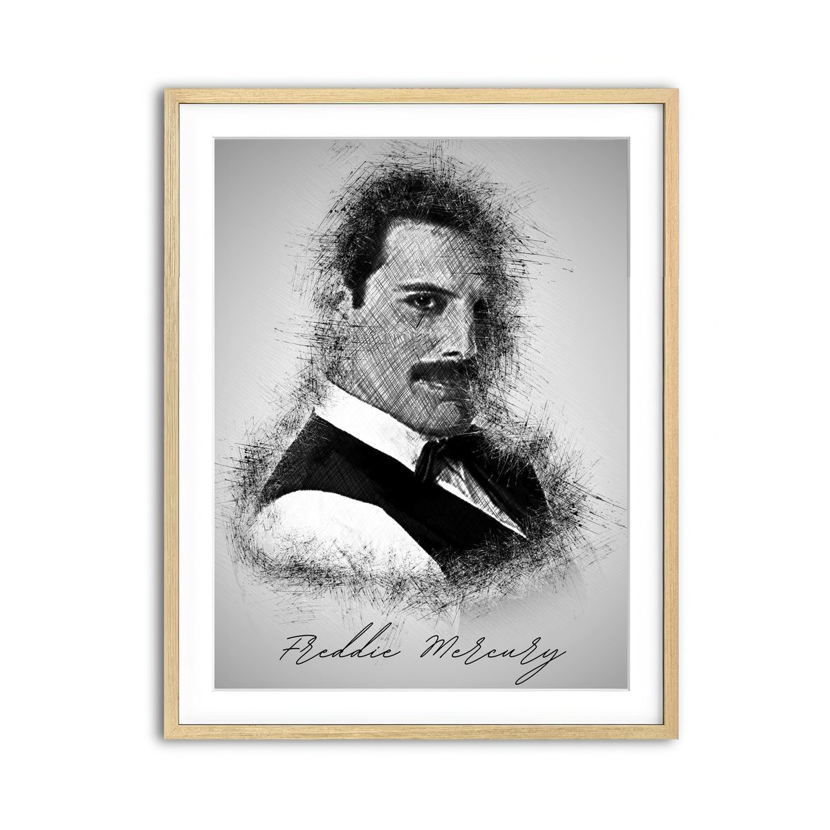 Framed Print 3x4 Natural