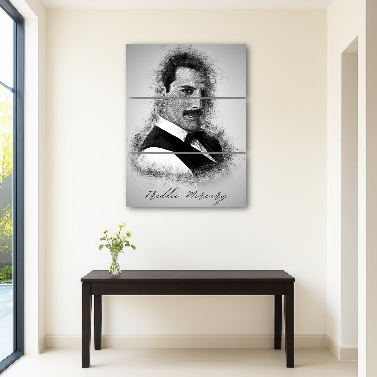 AUTO-MOCKUP ROOM | Freddie Mercury sketch