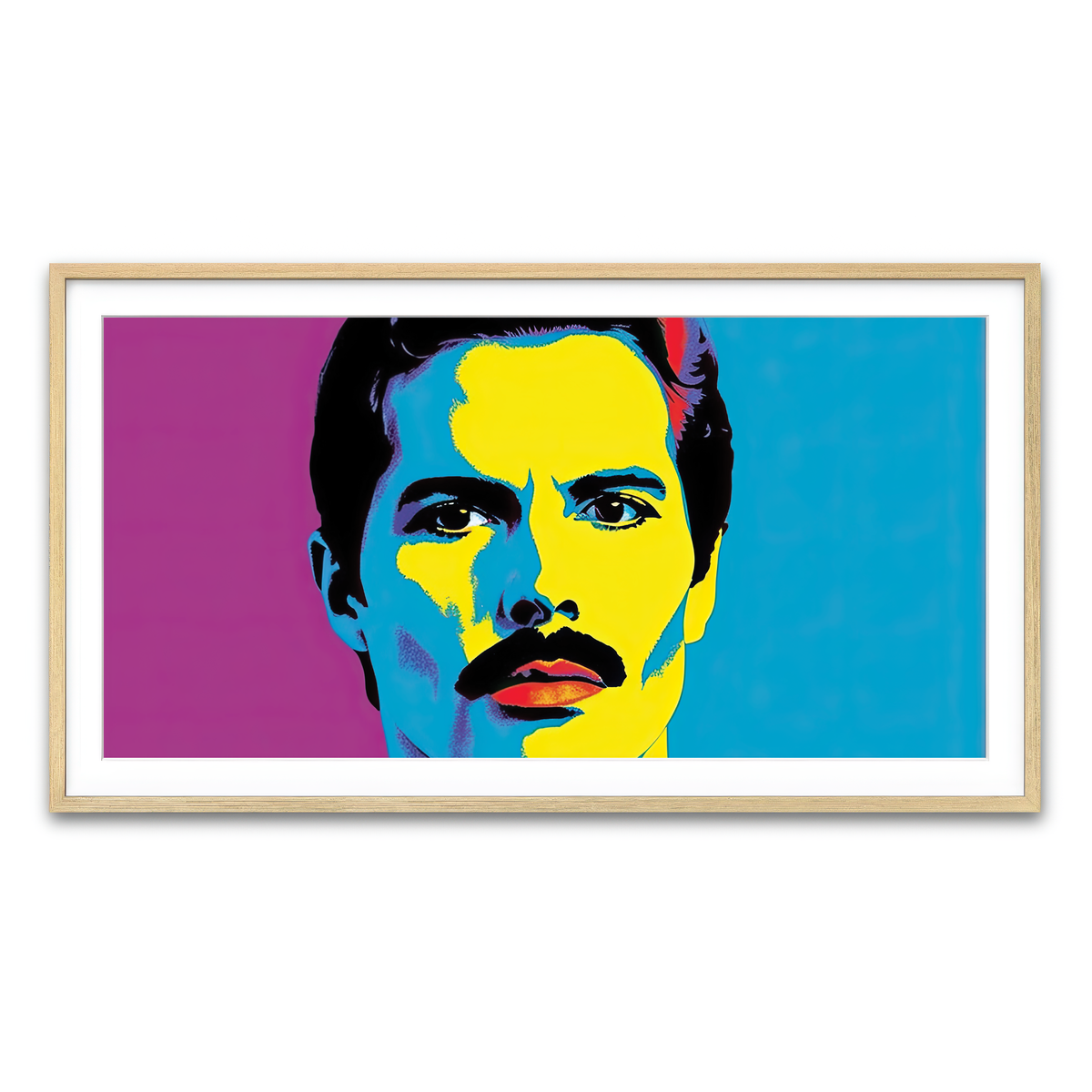 Framed Print 2x1 Natural