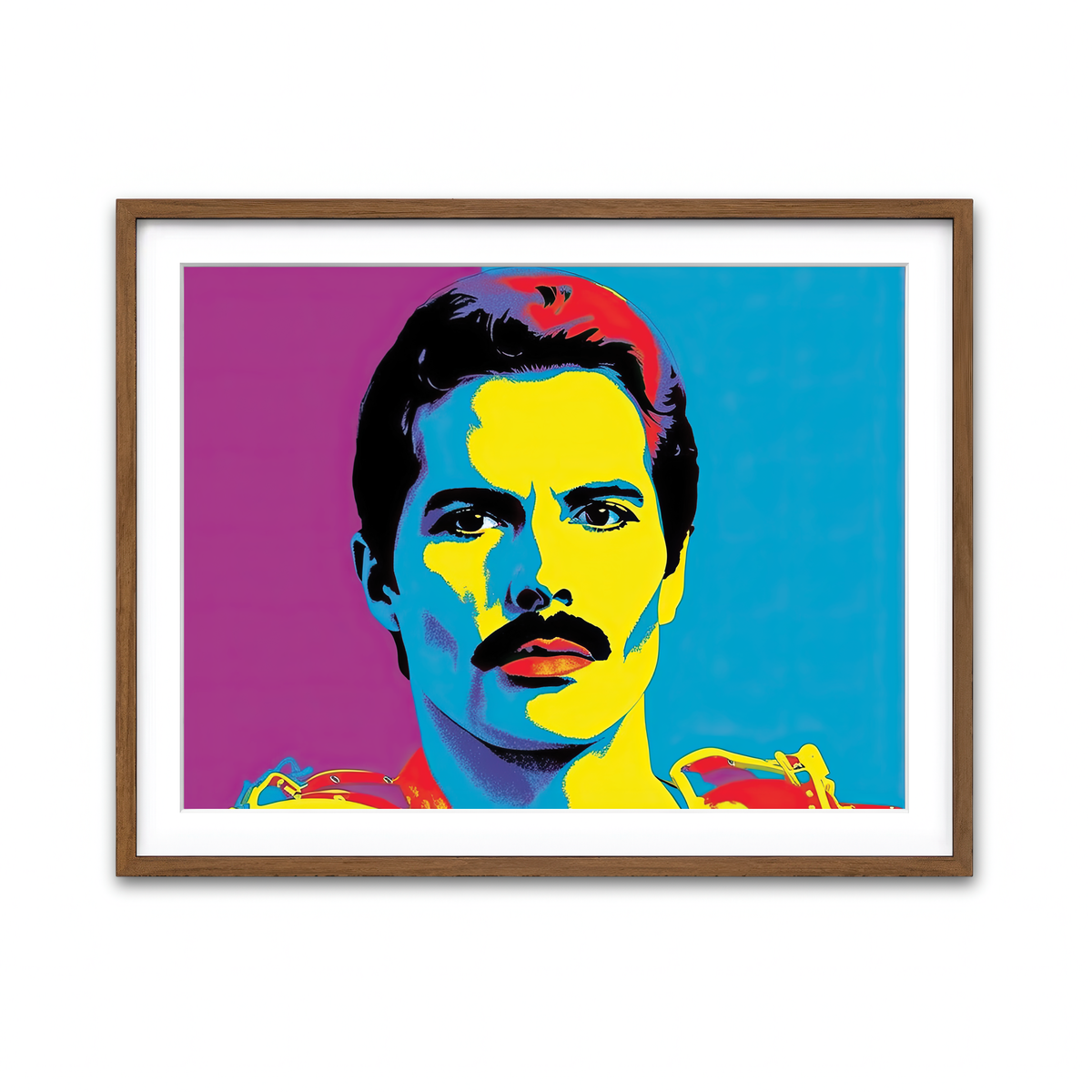 Framed Print 4x3 Walnut