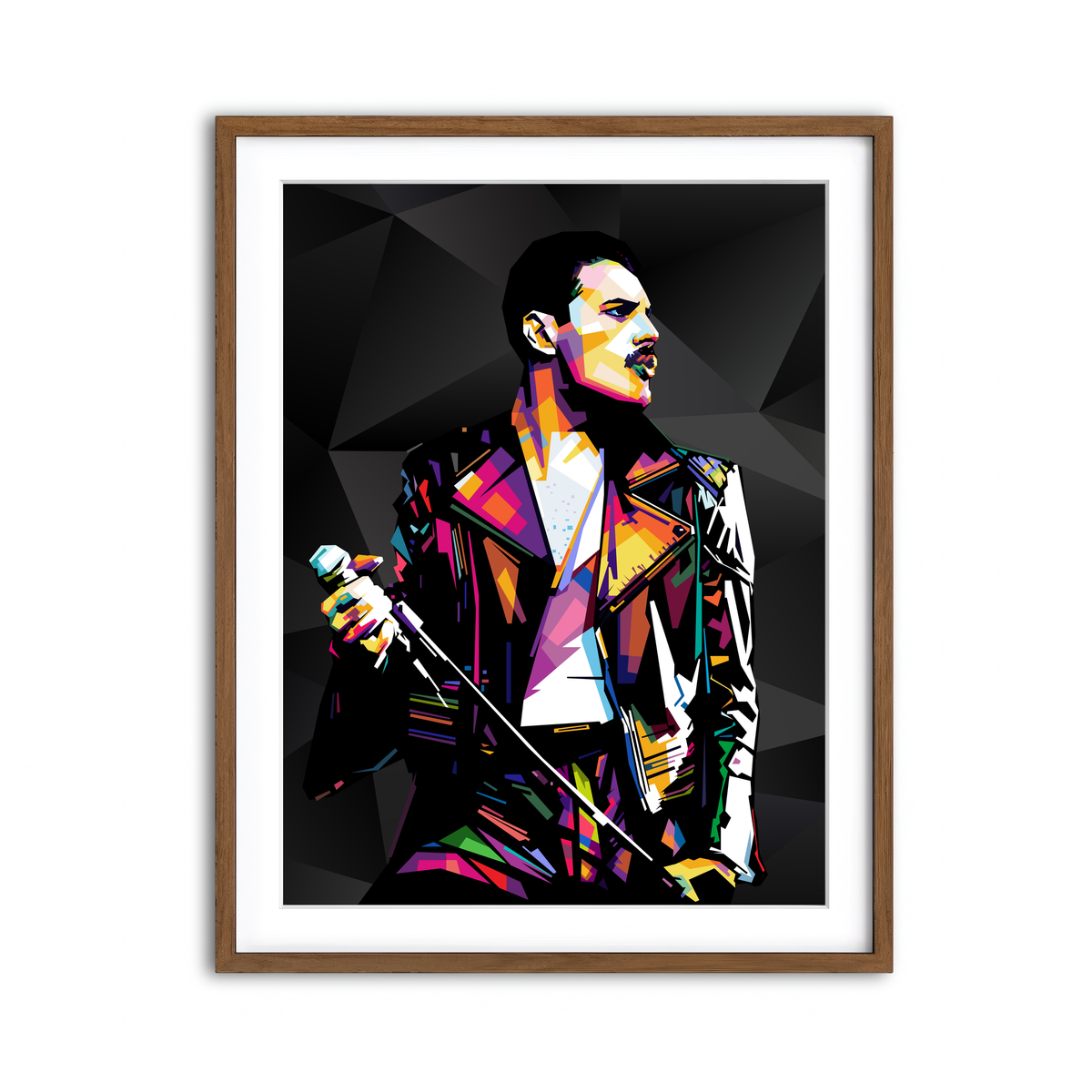 Framed Print 3x4 Walnut