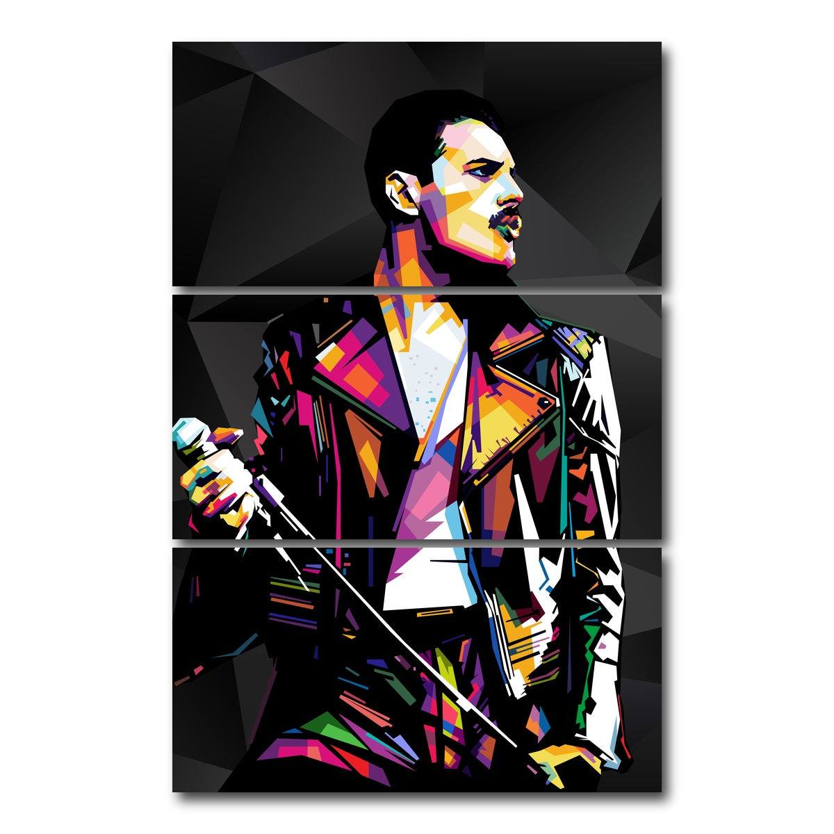 AUTO-MOCKUP WHITE | Freddie | 3 Piece | Gallery Wrap Canvas | group=12x24_stacked