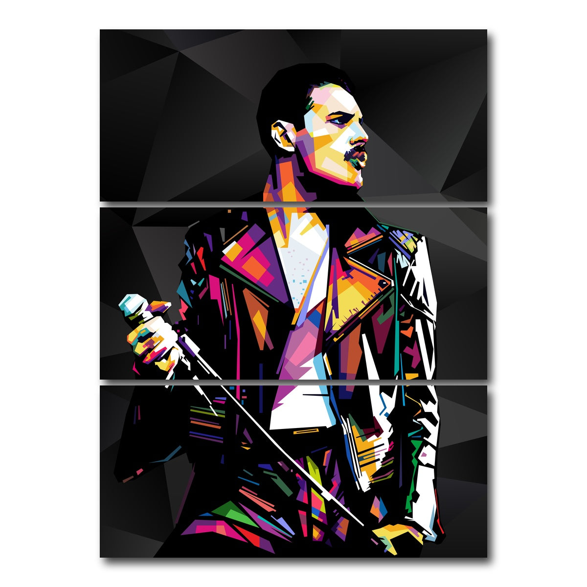 AUTO-MOCKUP WHITE | Freddie | 3 Piece | Gallery Wrap Canvas | group=8x18_stacked