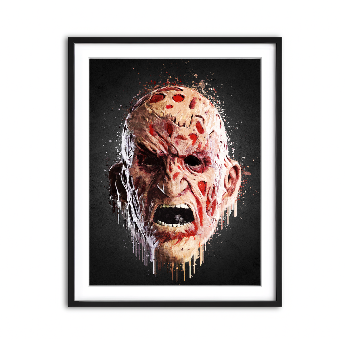 Framed Print 3x4 Black