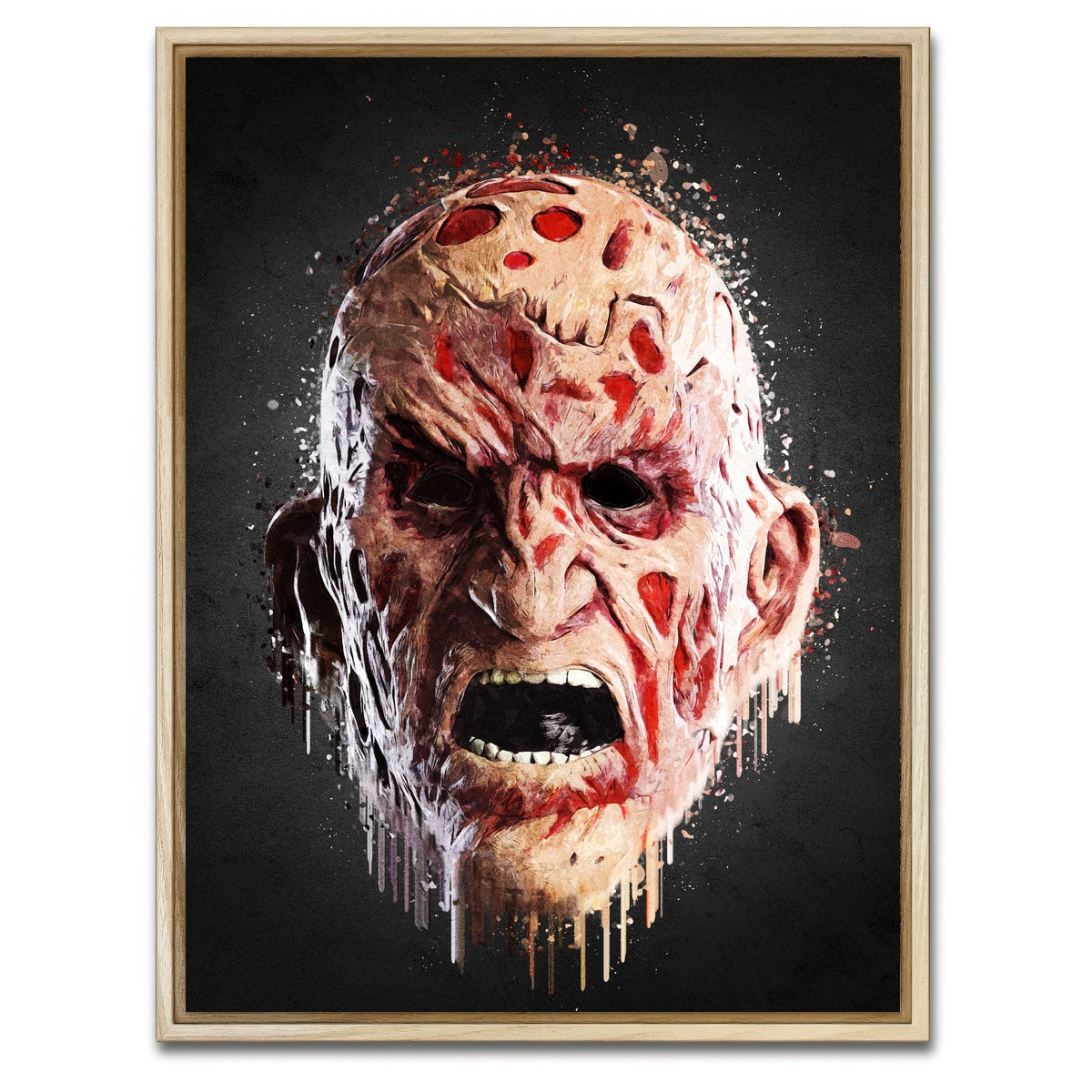 AUTO-MOCKUP WHITE | Freddy Portrait | 1 Piece | Natural Framed Canvas | group=3x4