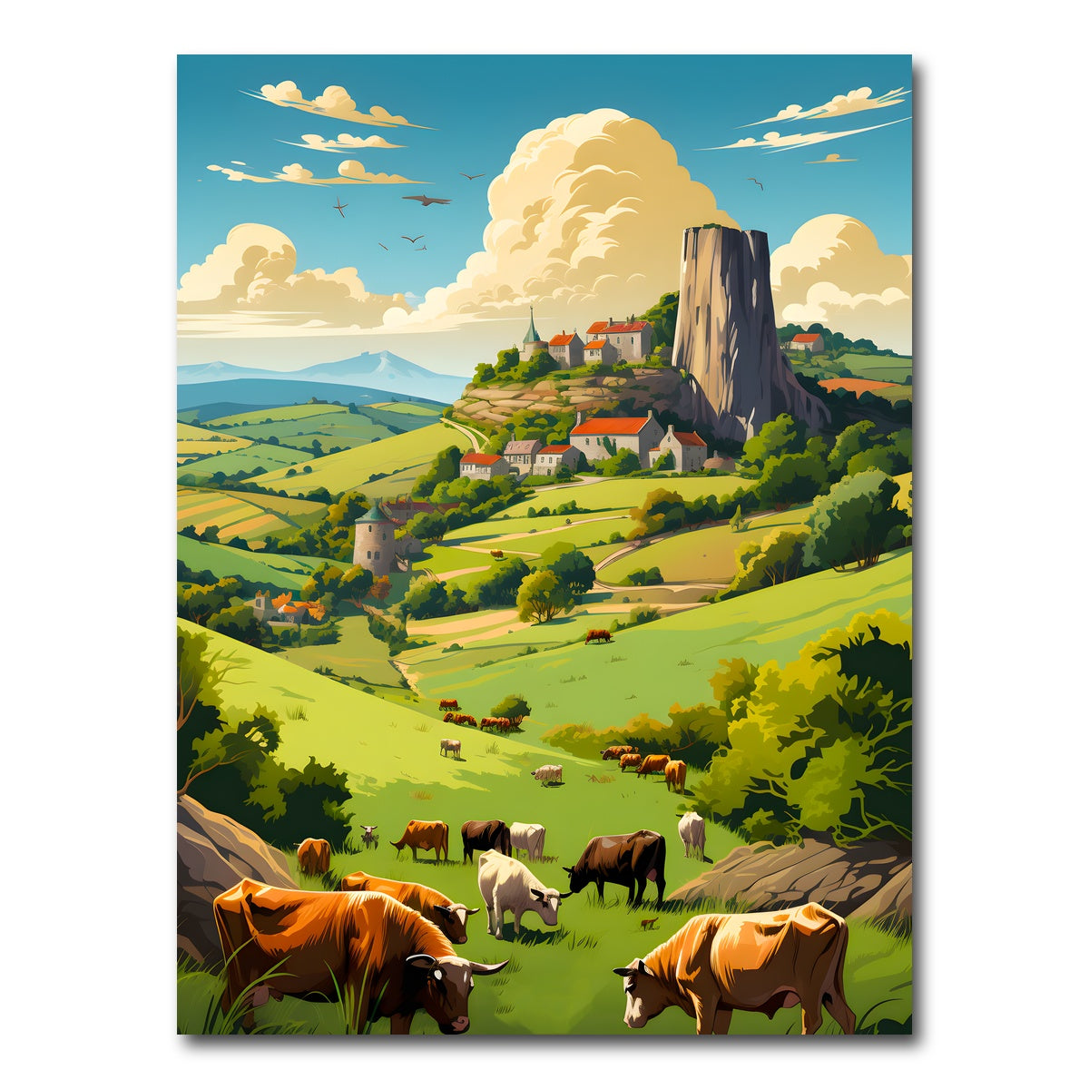 AUTO-MOCKUP WHITE | French Countryside | 1 Piece | Gallery Wrap Canvas | group=3x4