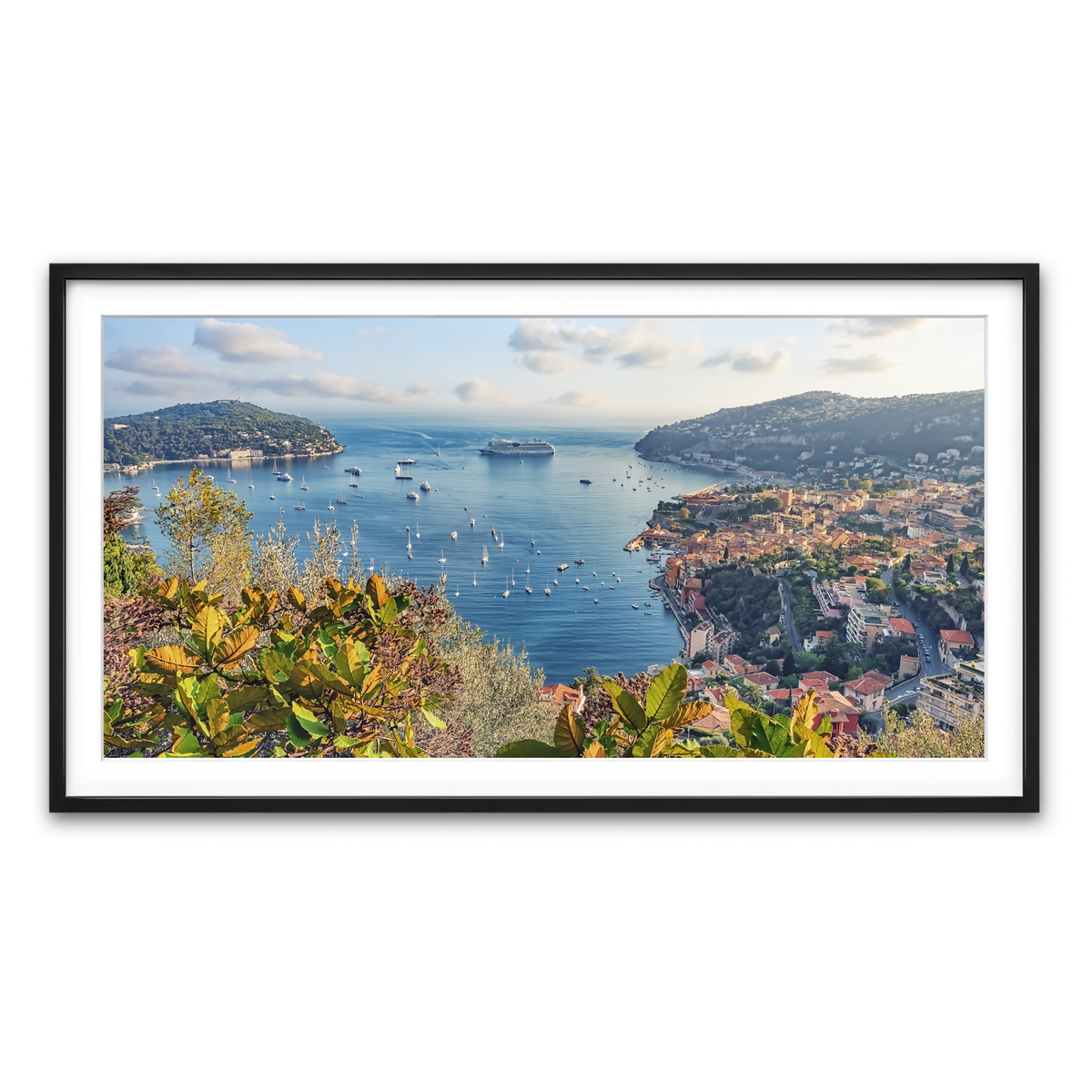 Framed Print 2x1 Black