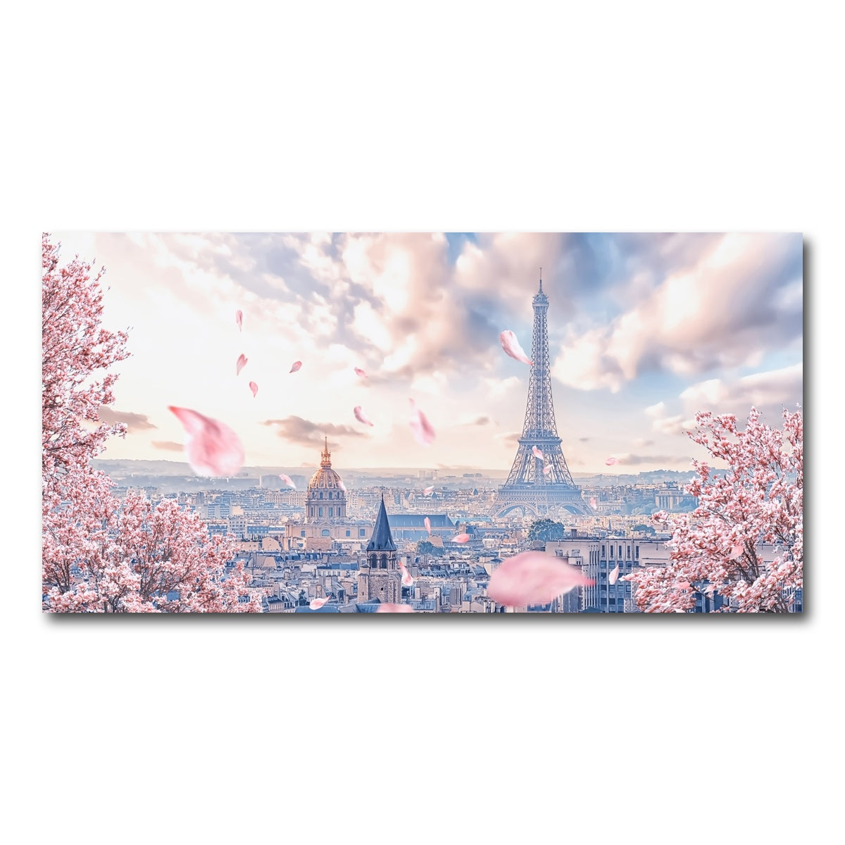 AUTO-MOCKUP WHITE | French Sakura | 1 Piece | Gallery Wrap Canvas | group=2x1