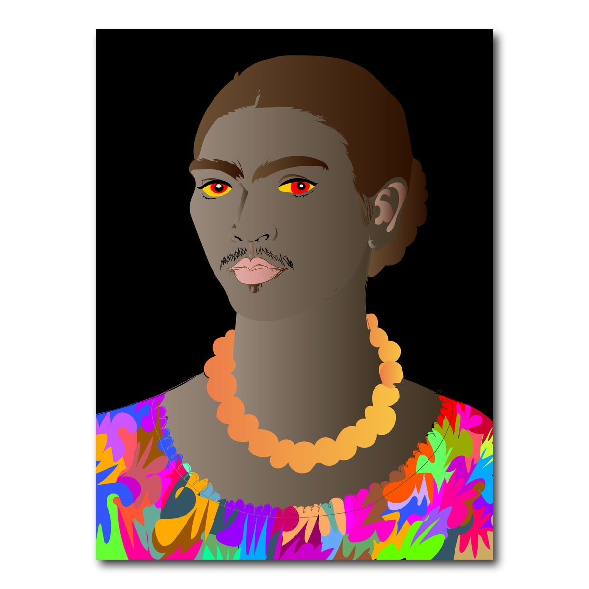 AUTO-MOCKUP WHITE | Frida 2 | 1 Piece | Gallery Wrap Canvas | group=3x4