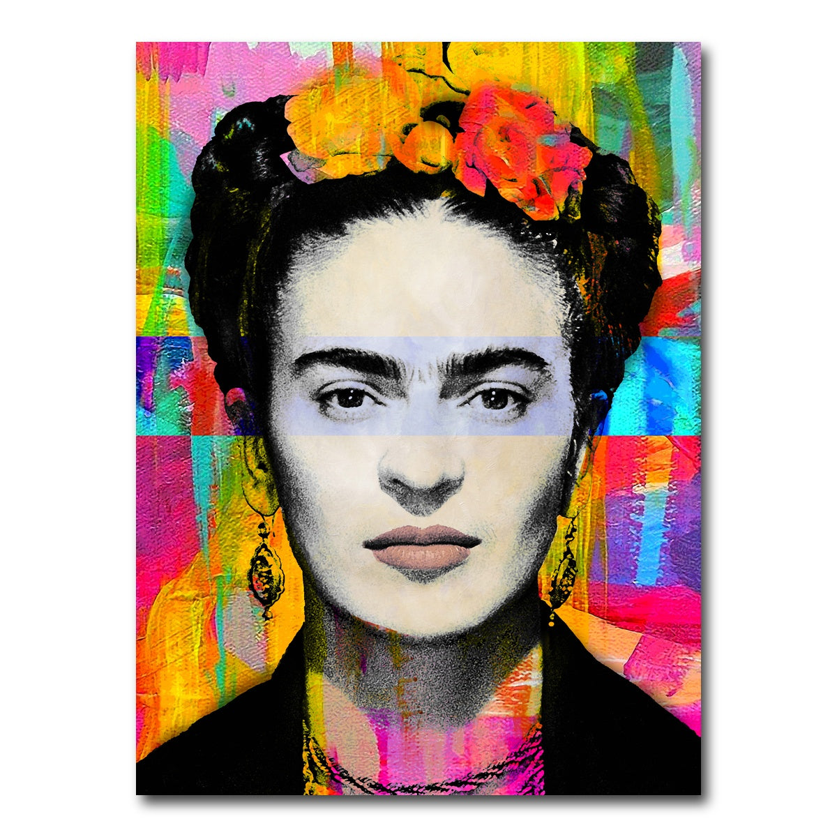 AUTO-MOCKUP WHITE | Frida In Color | 1 Piece | Gallery Wrap Canvas | group=3x4