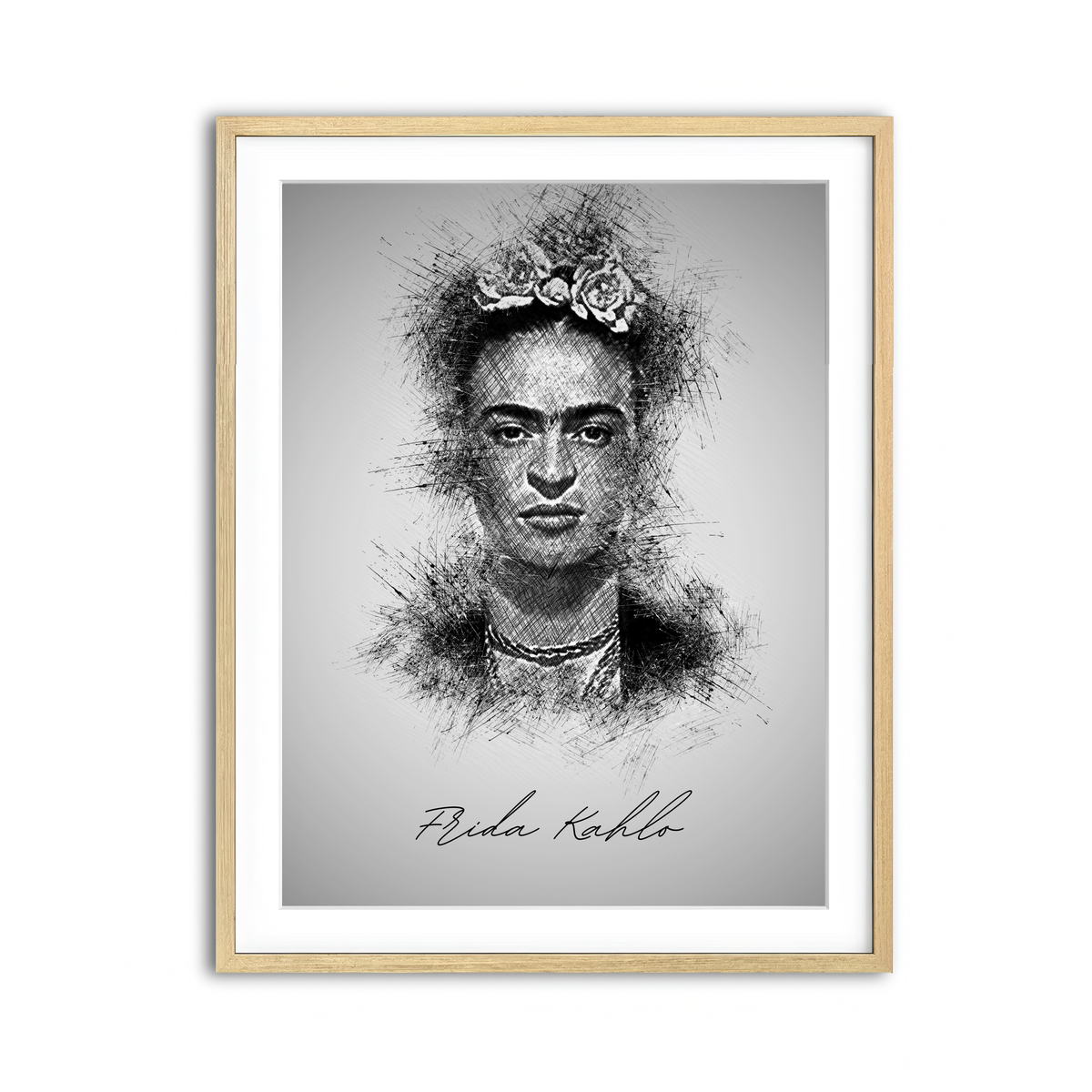 Framed Print 3x4 Natural