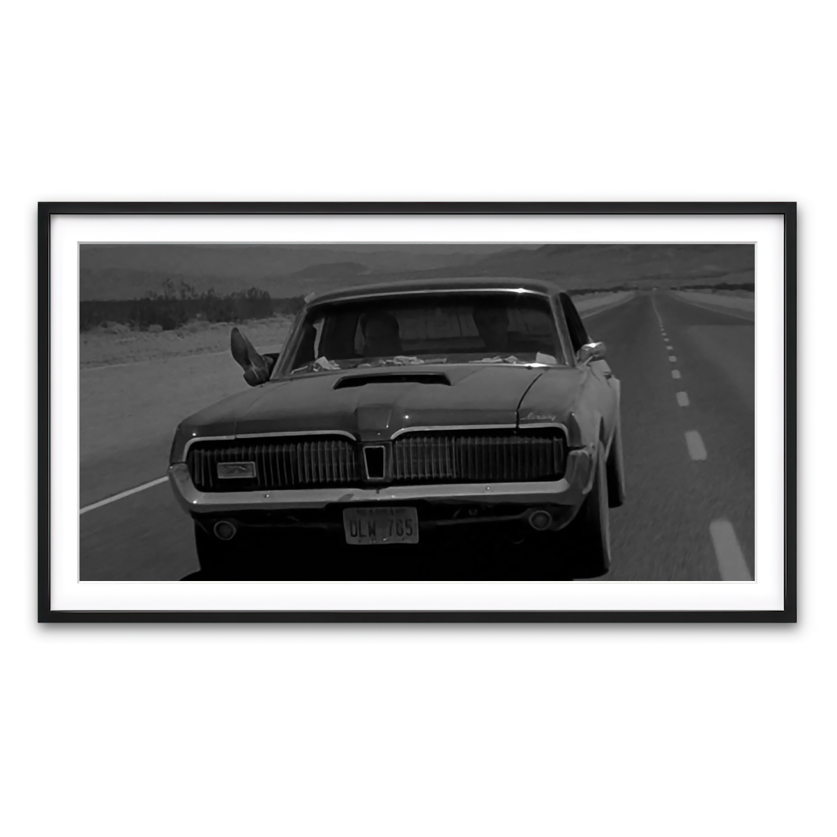 Framed Print 2x1 Black