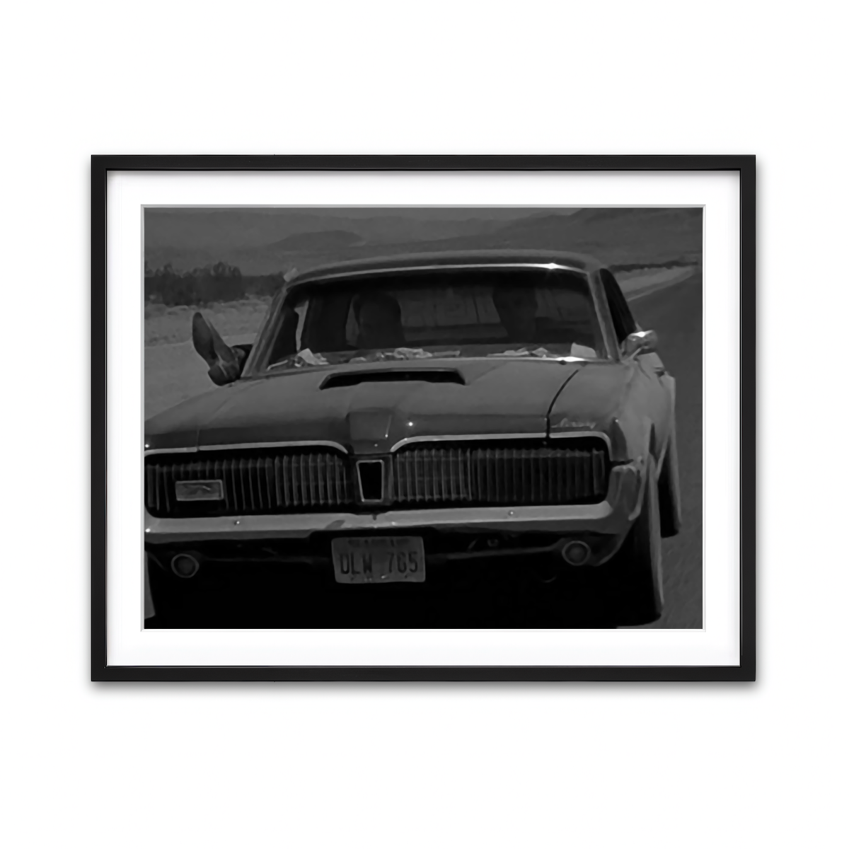 Framed Print 4x3 Black