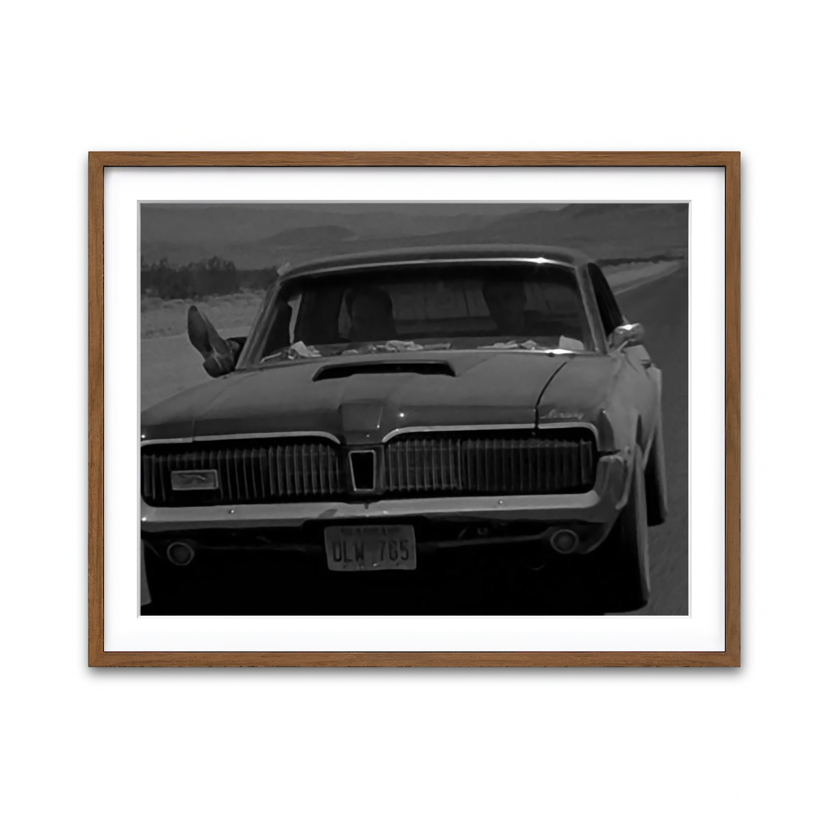Framed Print 4x3 Walnut