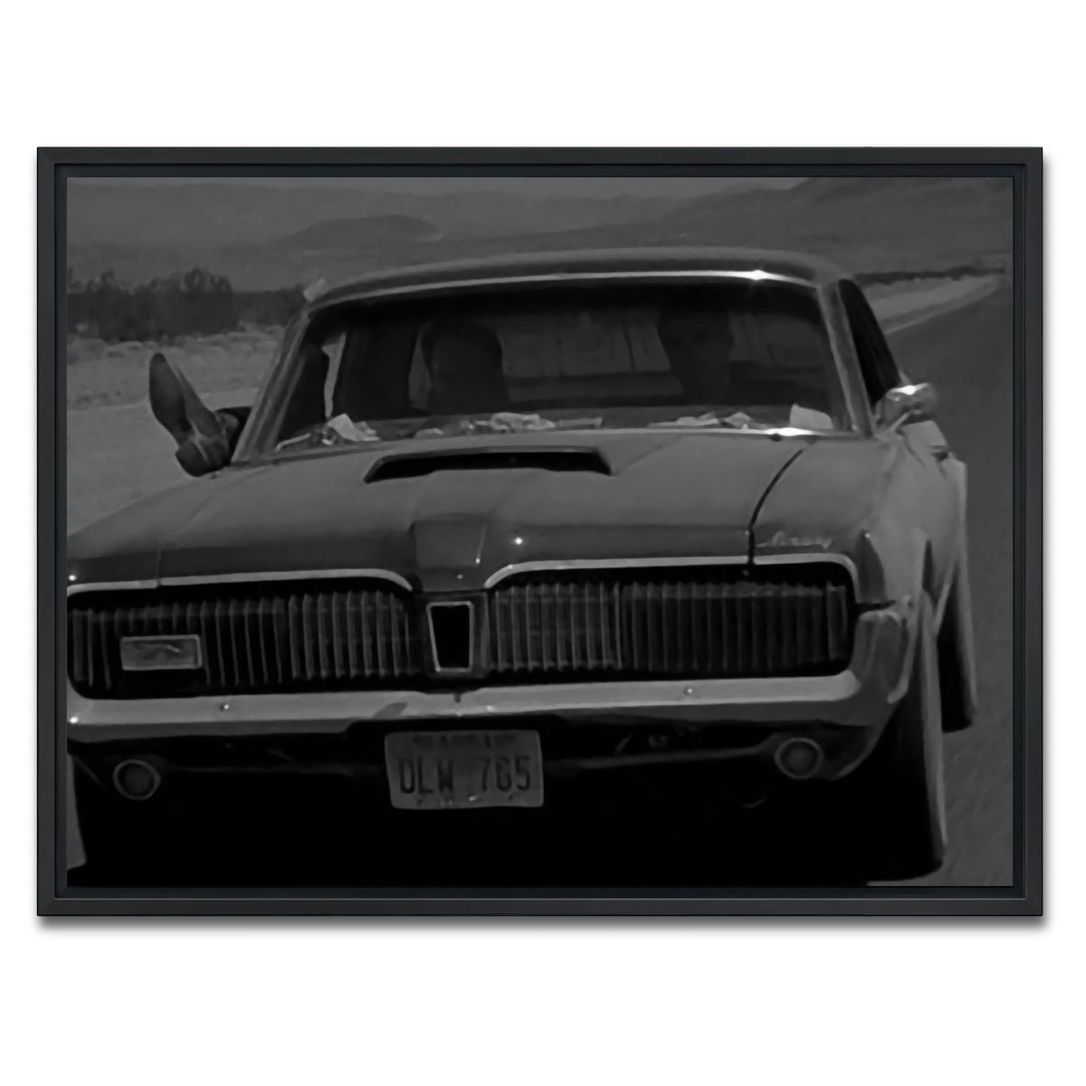 AUTO-MOCKUP WHITE | From dusk till dawn | 1 Piece | Black Framed Canvas | group=4x3