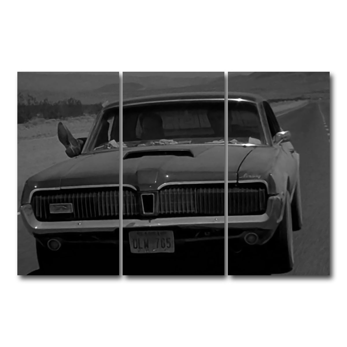 AUTO-MOCKUP WHITE | From dusk till dawn | 3 Piece | Gallery Wrap Canvas | group=12x24
