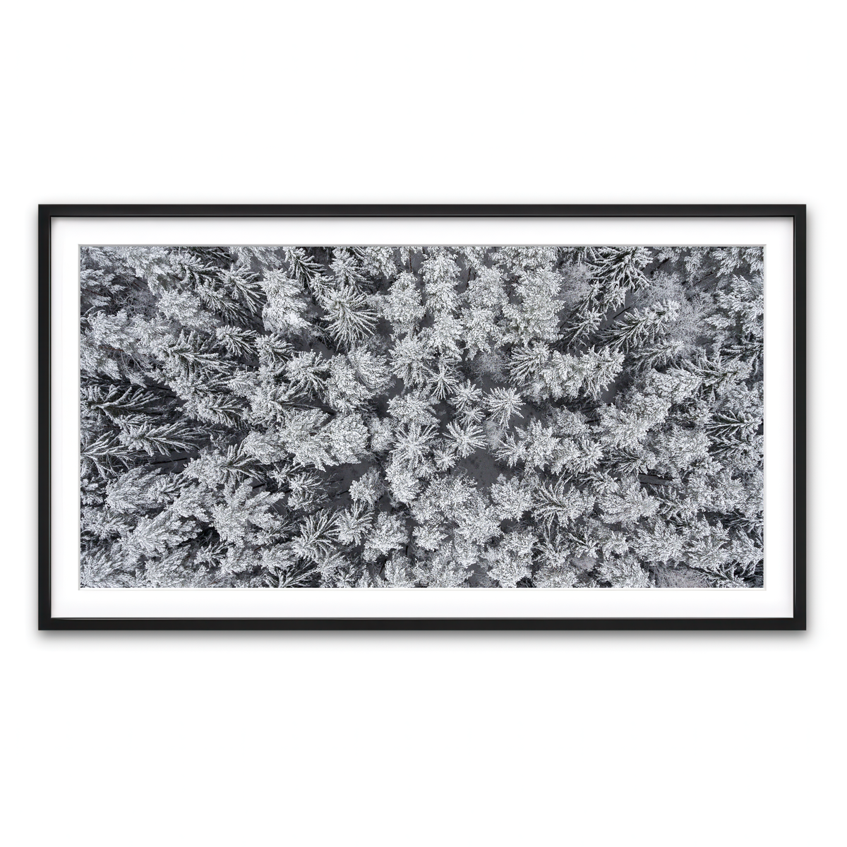 Framed Print 2x1 Black