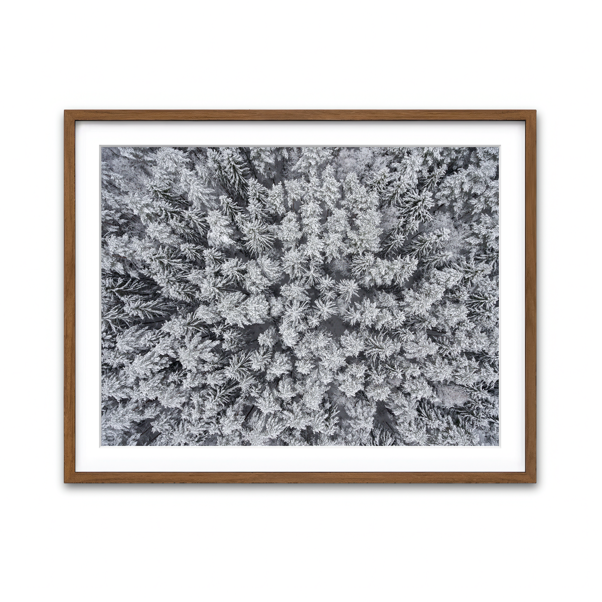 Framed Print 4x3 Walnut