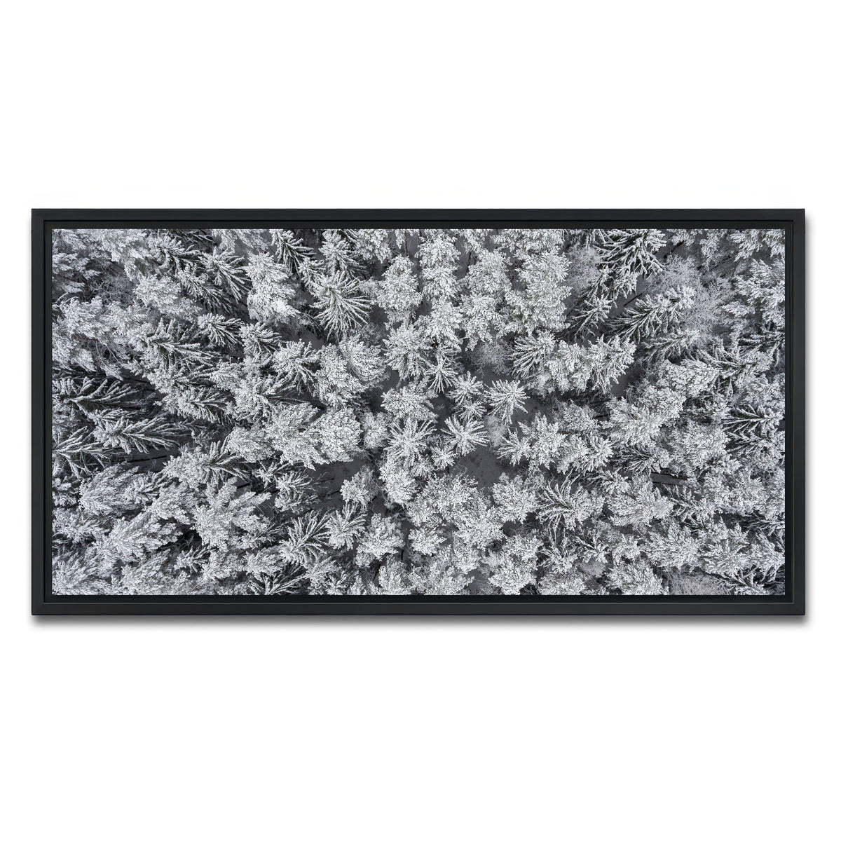 AUTO-MOCKUP WHITE | Frosted Tips | 1 Piece | Black Framed Canvas | group=2x1