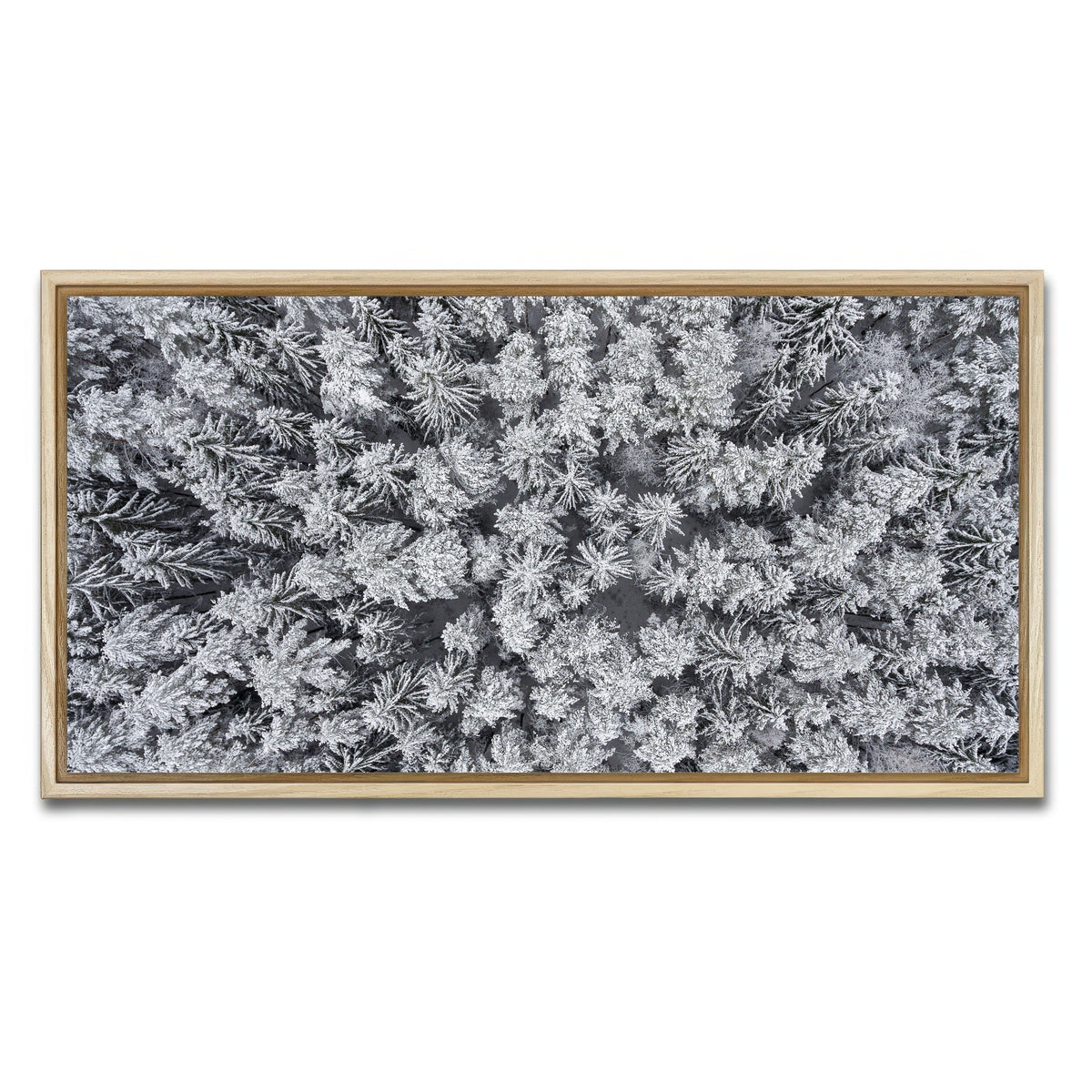 AUTO-MOCKUP WHITE | Frosted Tips | 1 Piece | Natural Framed Canvas | group=2x1