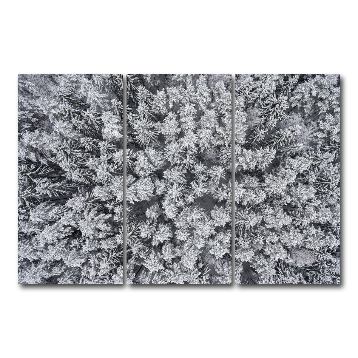 AUTO-MOCKUP WHITE | Frosted Tips | 3 Piece | Gallery Wrap Canvas | group=12x24