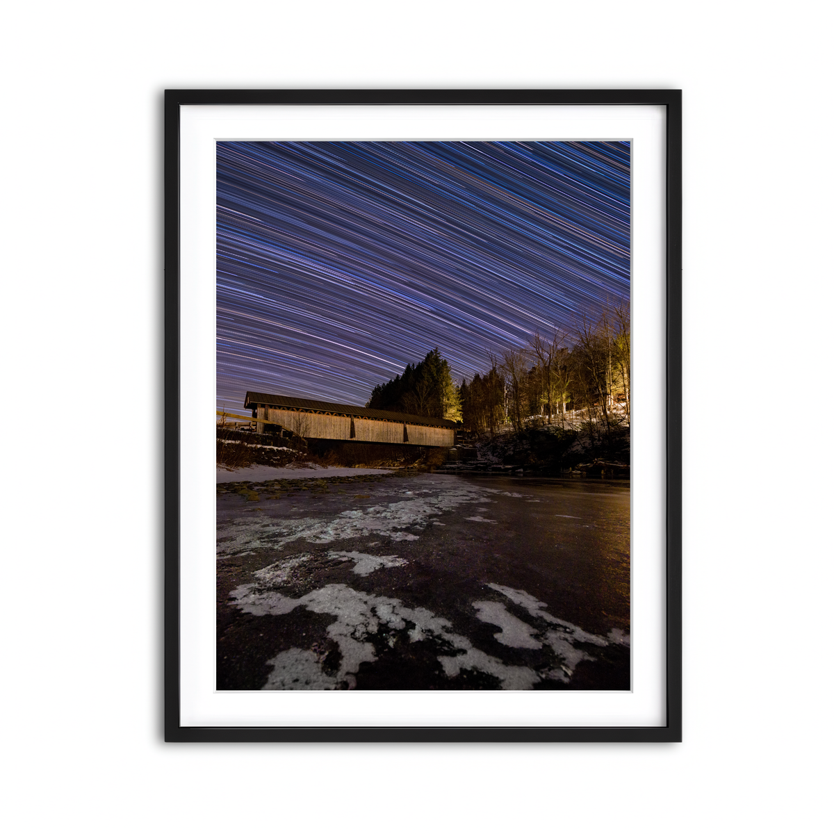 Framed Print 3x4 Black