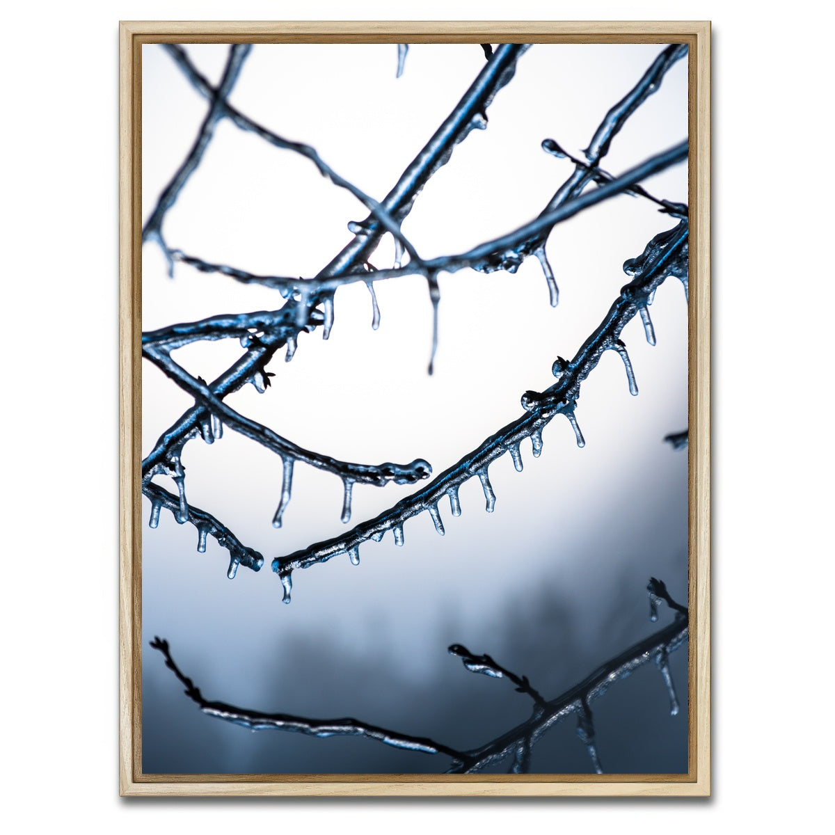 AUTO-MOCKUP WHITE | Frozen Virginia | 1 Piece | Natural Framed Canvas | group=3x4