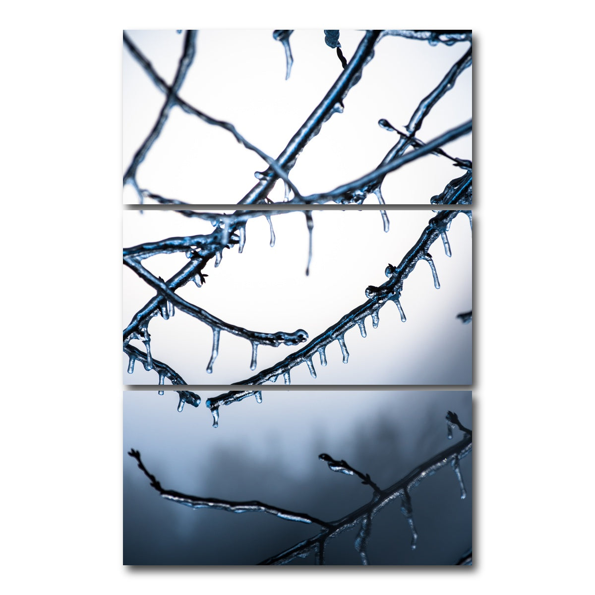 AUTO-MOCKUP WHITE | Frozen Virginia | 3 Piece | Gallery Wrap Canvas | group=12x24_stacked