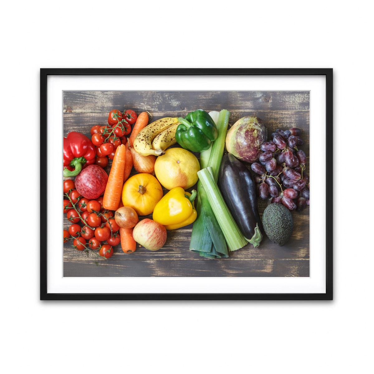 Framed Print 4x3 Black
