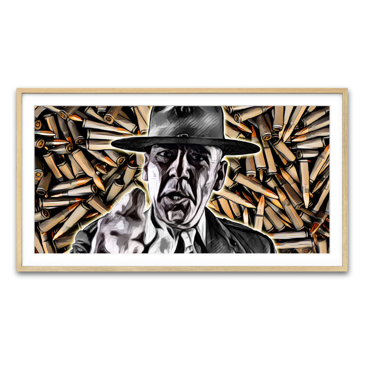 Framed Print 2x1 Natural