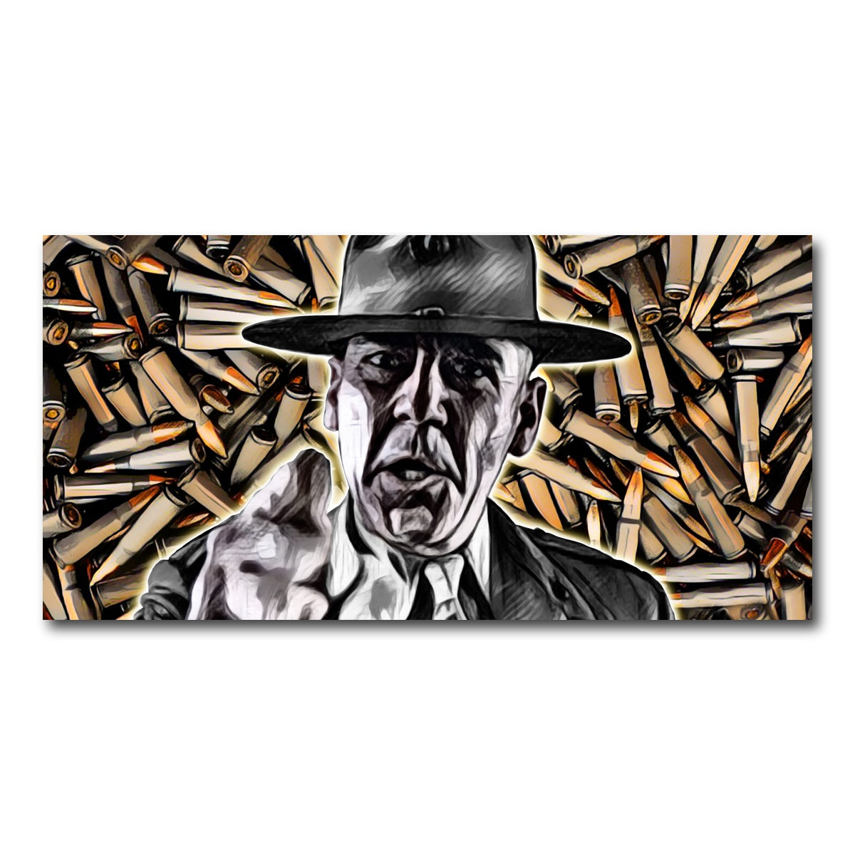 AUTO-MOCKUP WHITE | Full Metal Jacket Bullets | 1 Piece | Gallery Wrap Canvas | group=2x1