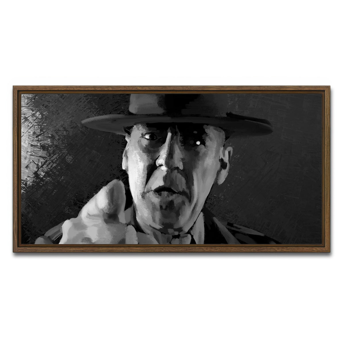AUTO-MOCKUP WHITE | Full Metal Jacket | 1 Piece | Walnut Framed Canvas | group=2x1