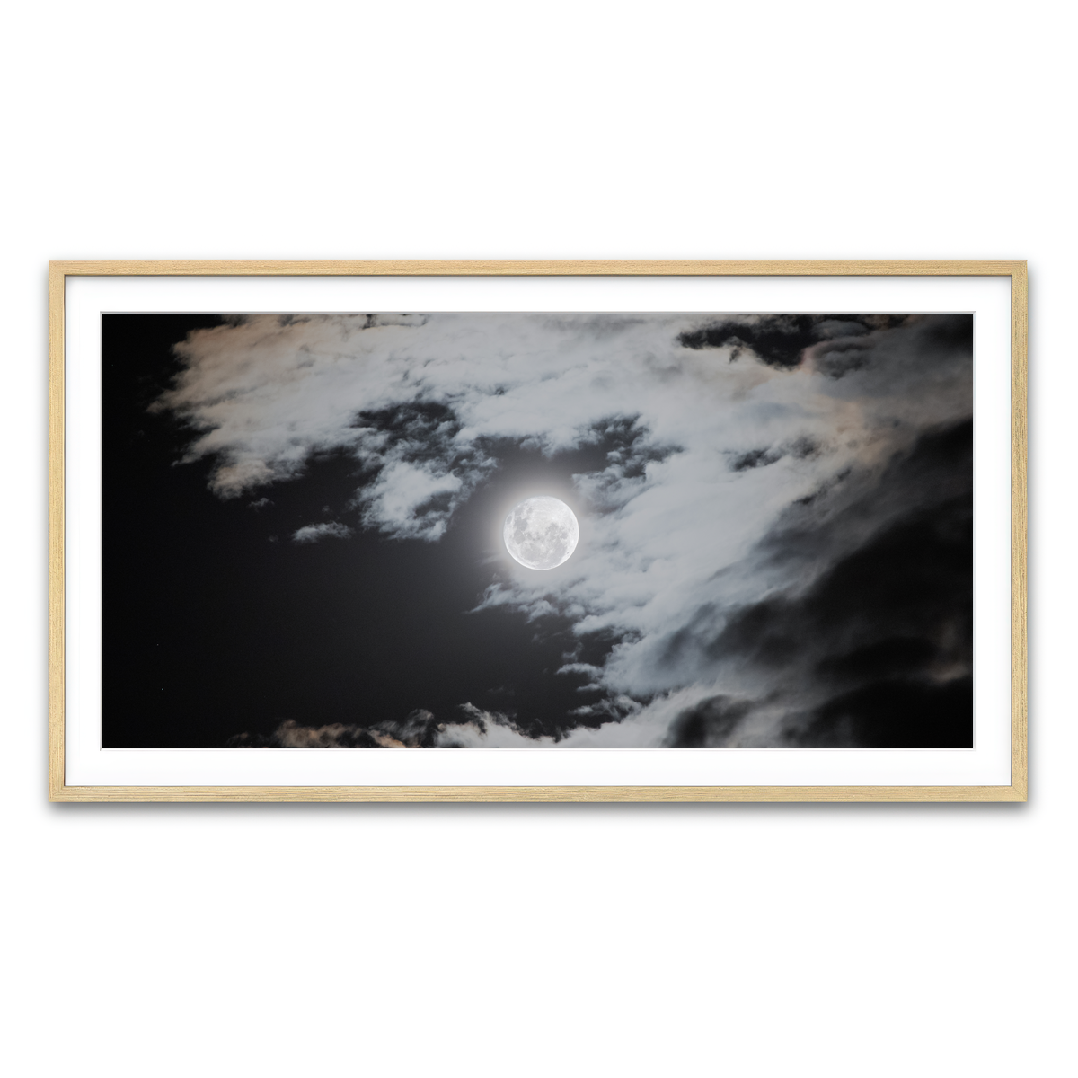 Framed Print 2x1 Natural