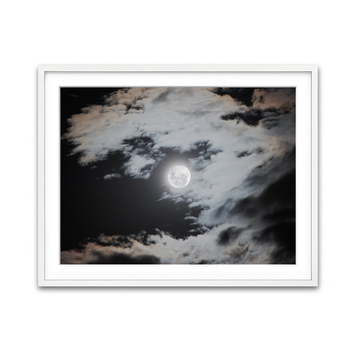 Framed Print 4x3 White