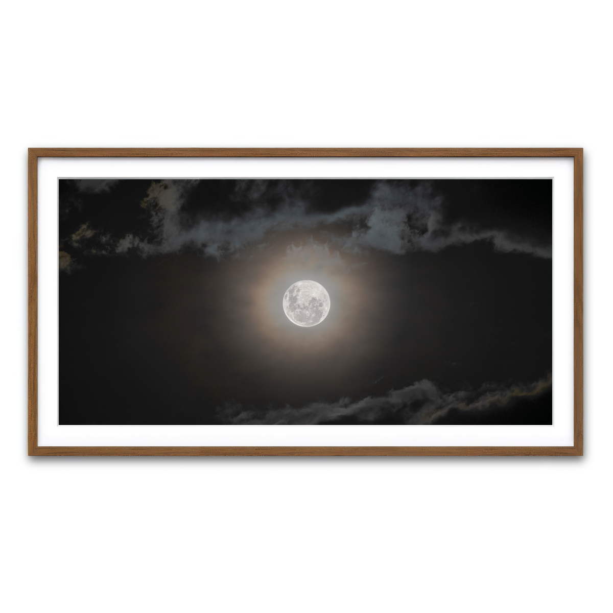 Framed Print 2x1 Walnut