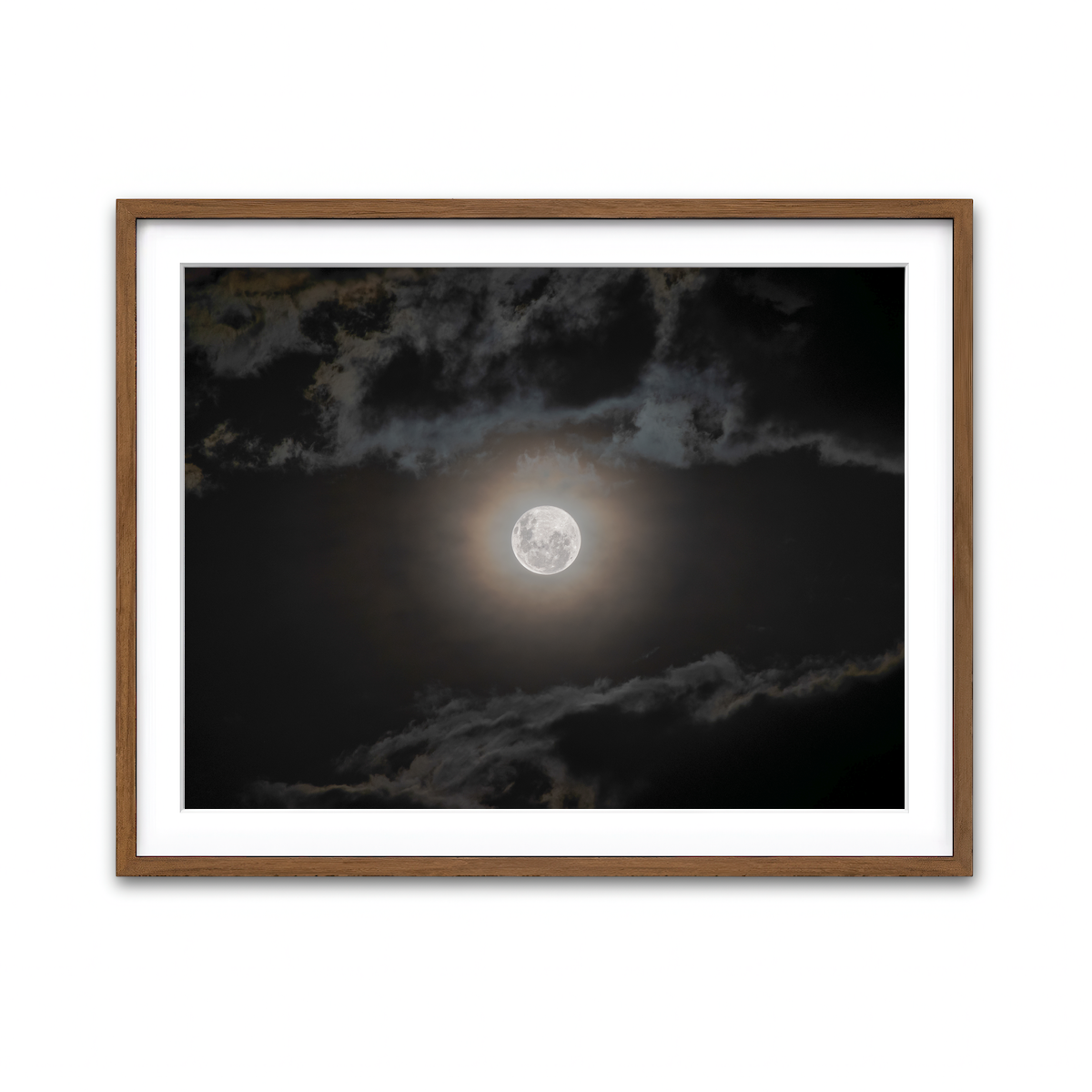 Framed Print 4x3 Walnut