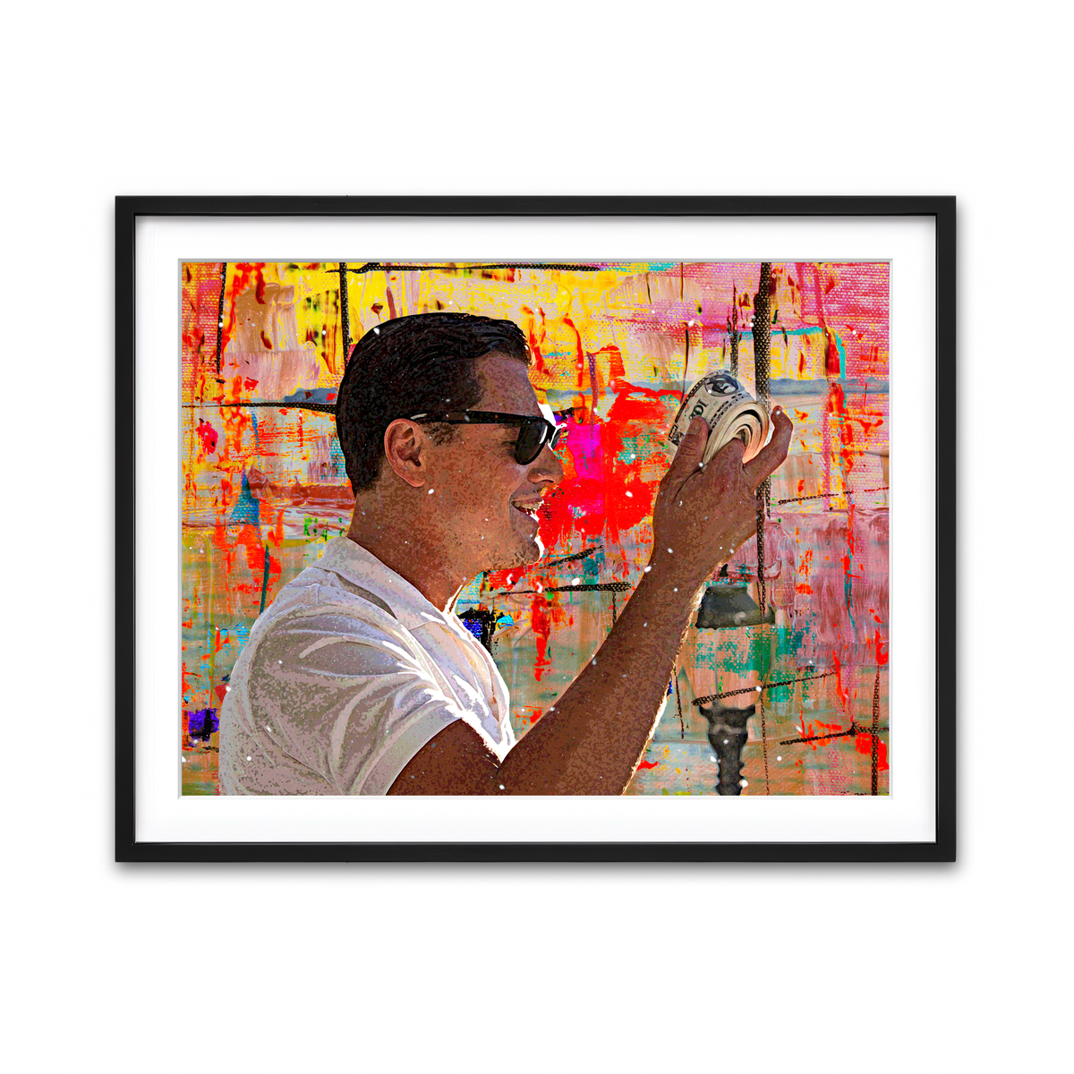 Framed Print 4x3 Black