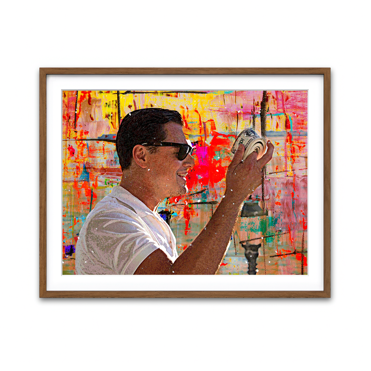 Framed Print 4x3 Walnut