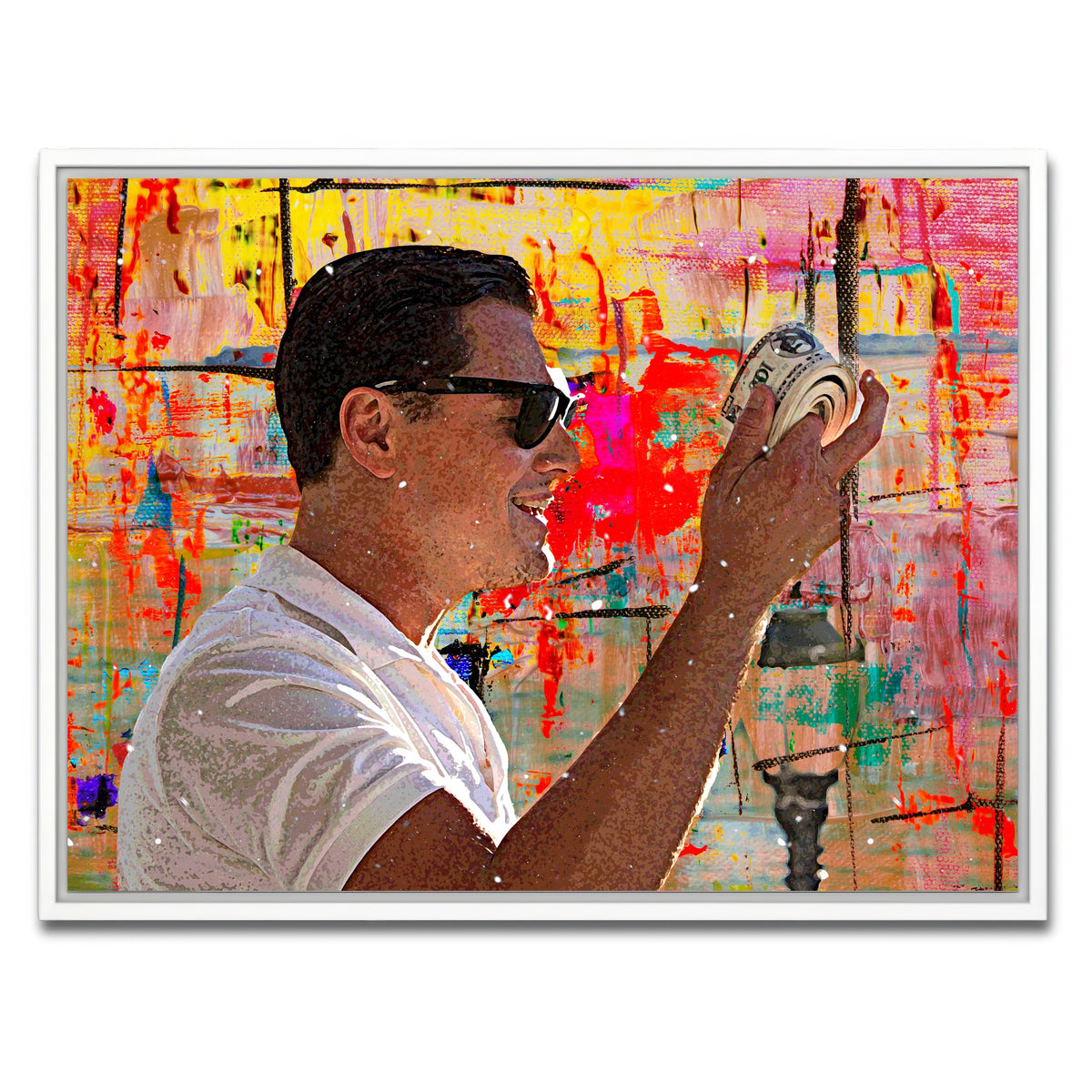 AUTO-MOCKUP WHITE | Fun Coupons | 1 Piece | White Framed Canvas | group=4x3