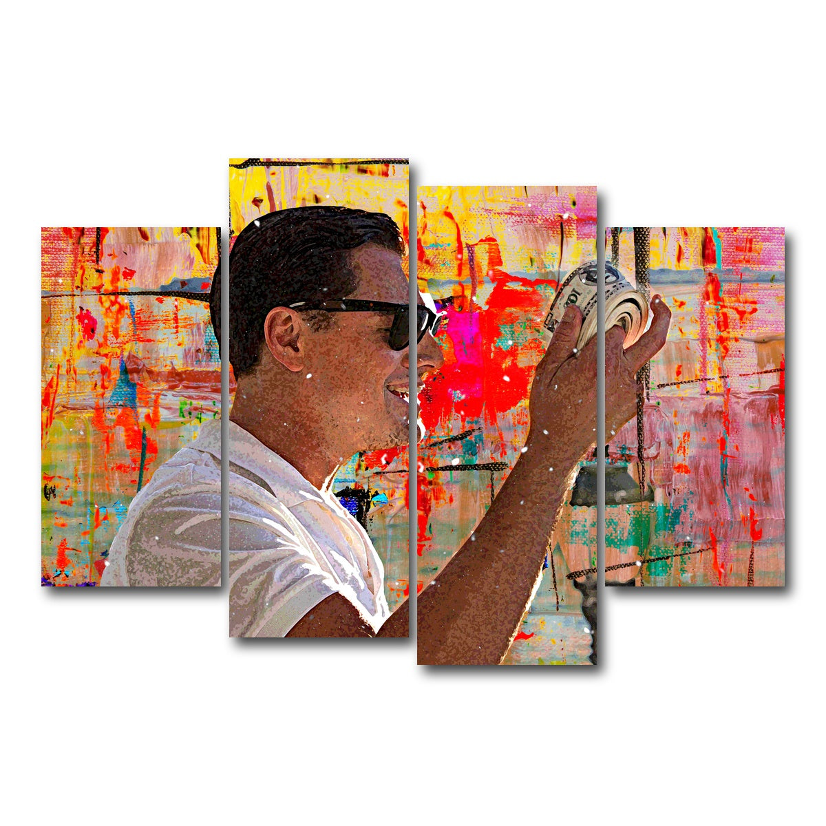 AUTO-MOCKUP WHITE | Fun Coupons | 4 Piece | Gallery Wrap Canvas | group=4_short