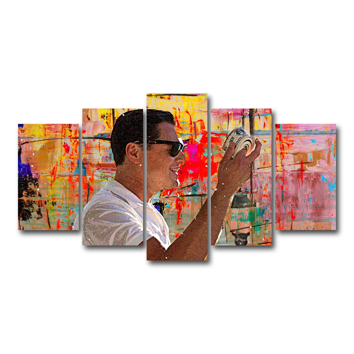 AUTO-MOCKUP WHITE | Fun Coupons | 5 Piece | Gallery Wrap Canvas | group=5_normal