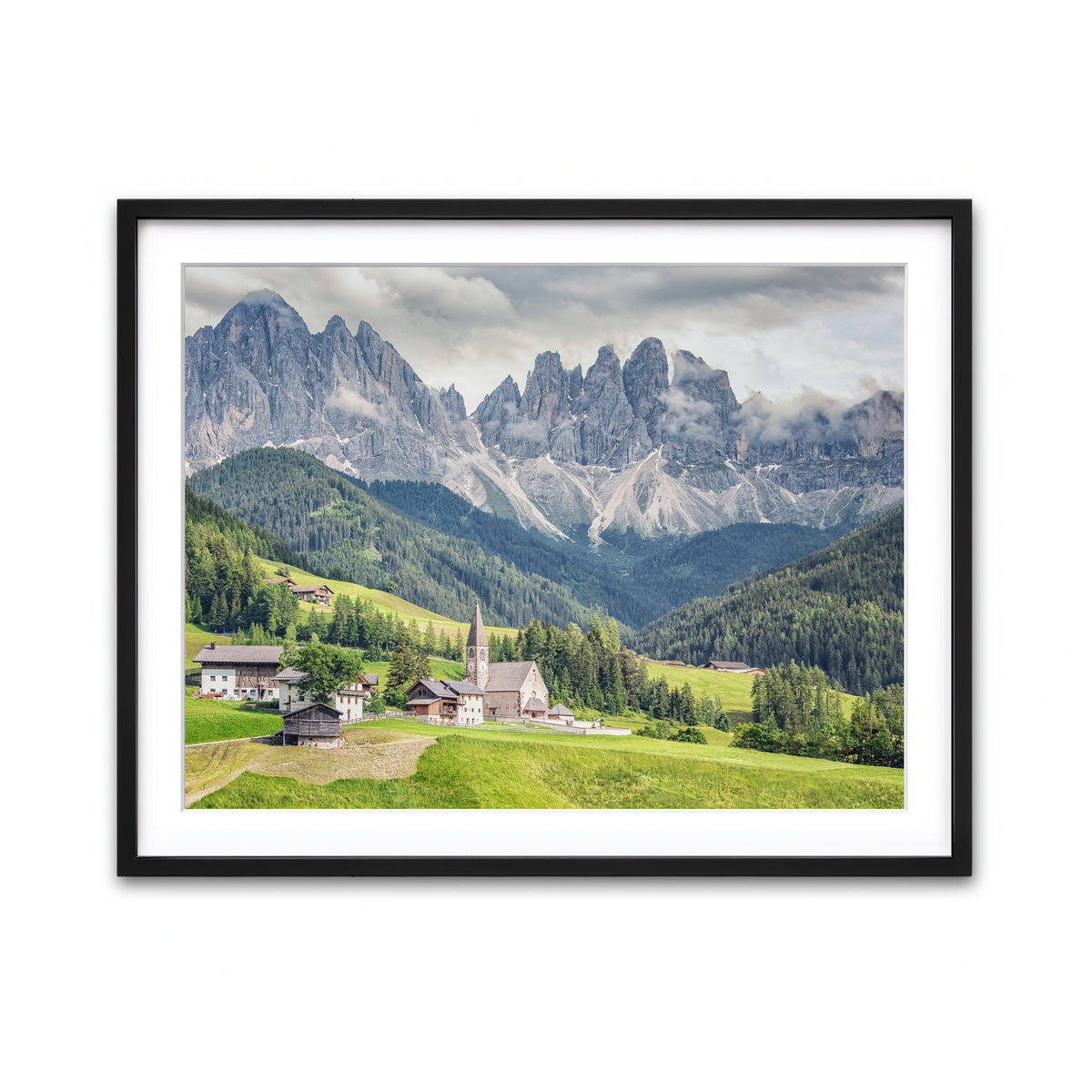 Framed Print 4x3 Black
