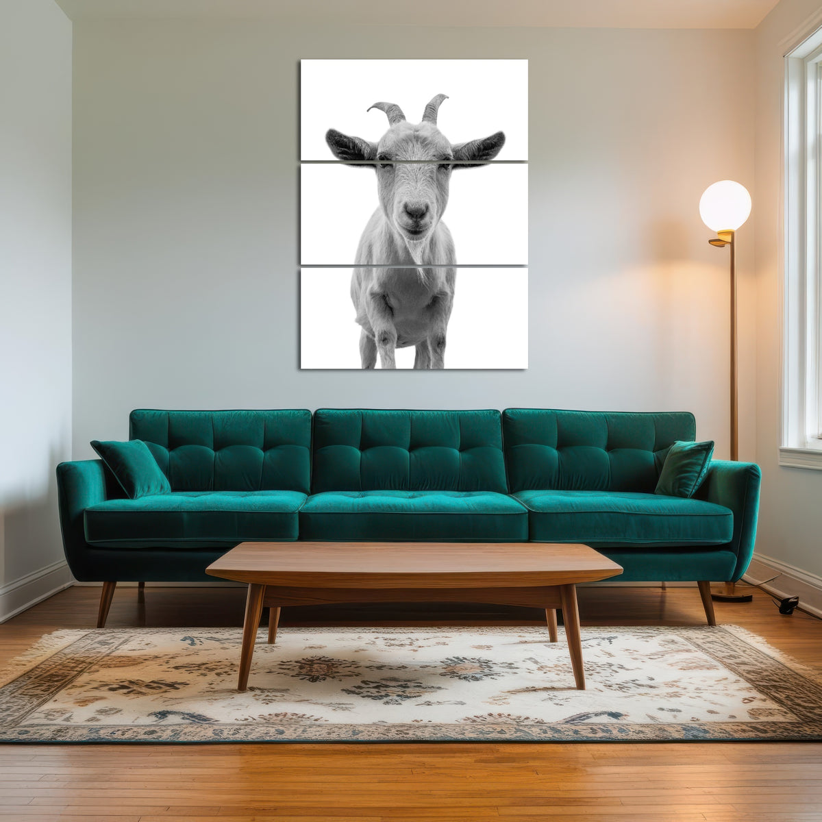 AUTO-MOCKUP ROOM | Funny Goat