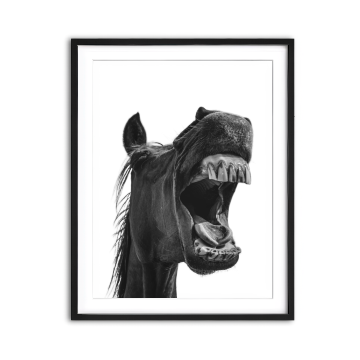 Framed Print 3x4 Black
