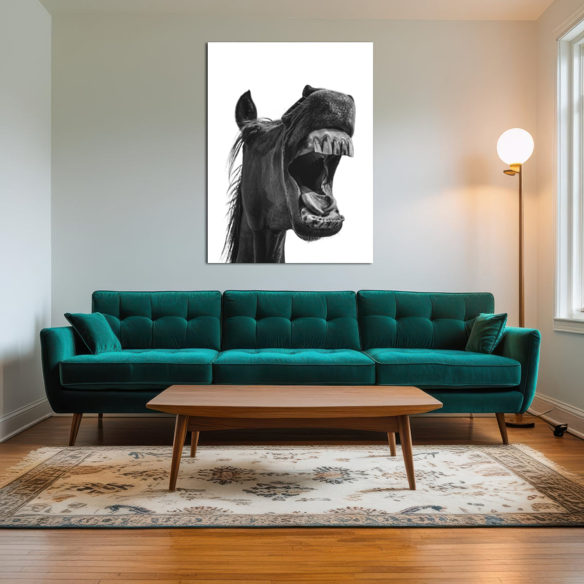 AUTO-MOCKUP ROOM | Funny Horse